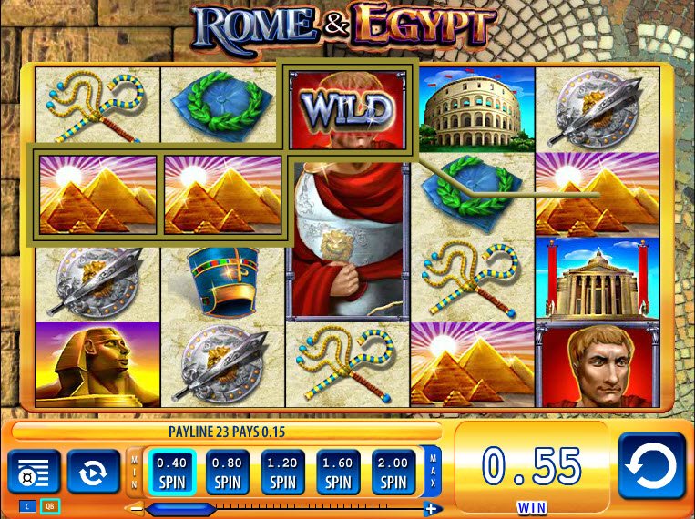 Free slots rome and egypt free
